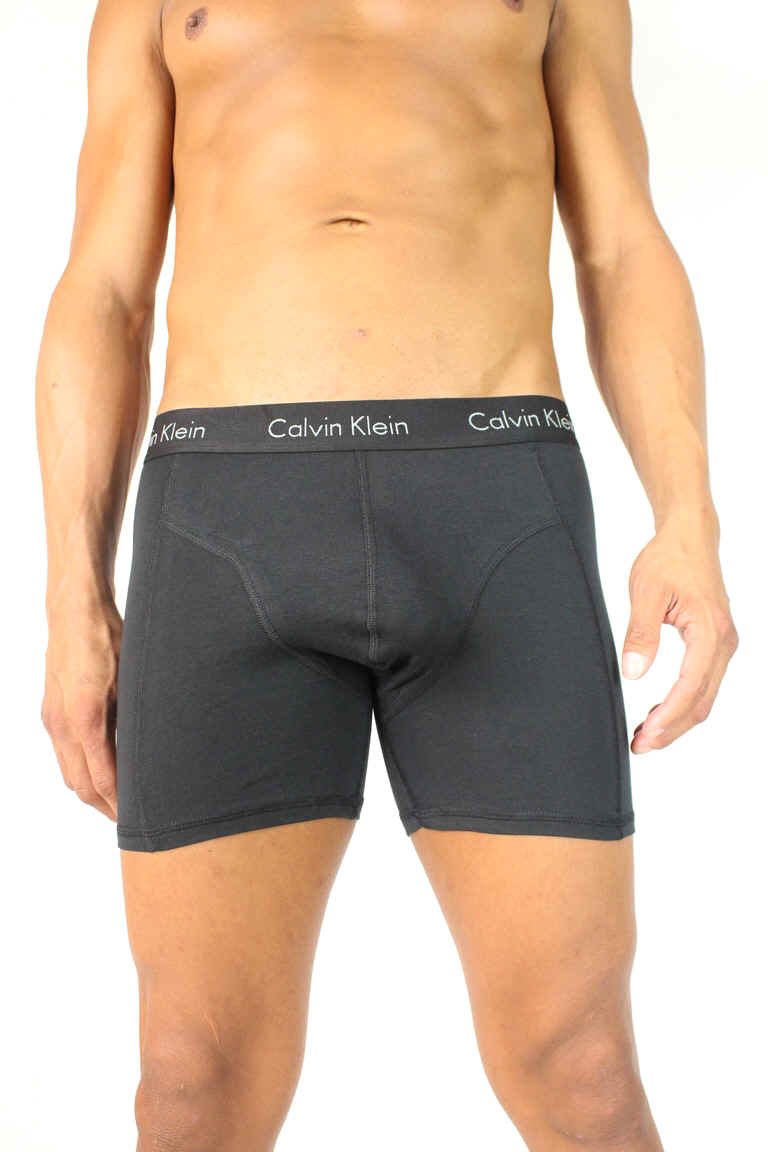 noir Just cavalli sous-vêtements coton stretch 3-pack boxer brief court coffre 